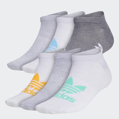 Men's Originals Grey Classic Superlite No-Show Socks 6 Pairs