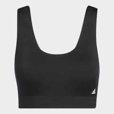 Top Suporte Leve PureLounge Preto Mulher Training