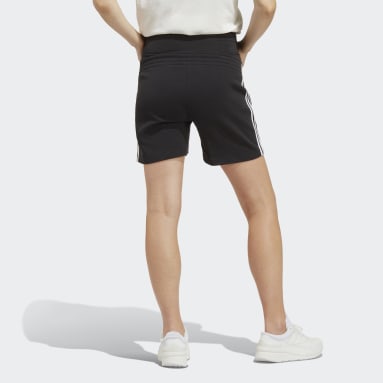 Frauen Sportswear Maternity Shorts – Umstandsmode Schwarz