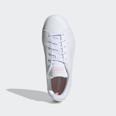 Women Sport Inspired White Advantage Base Shoes