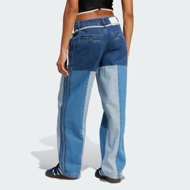 Quần Jean Ống Đứng Ống Đứng Patchwork Kseniaschnaider