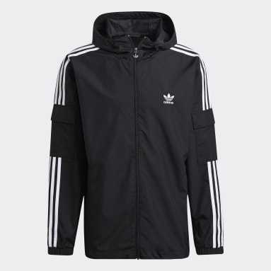 남성 originals Black 3ST 윈드브레이커