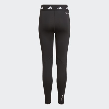 Adidas Girl's AEROREADY 3-Stripe Cell Phone Pocket Leggings -  AK4882-AK04-YA2-M