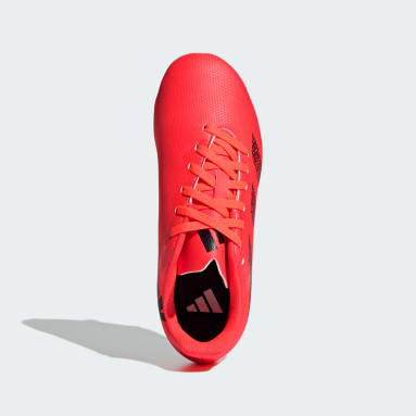Botas de Rugby Júnior — Piso Mole Laranja Criança Rugby