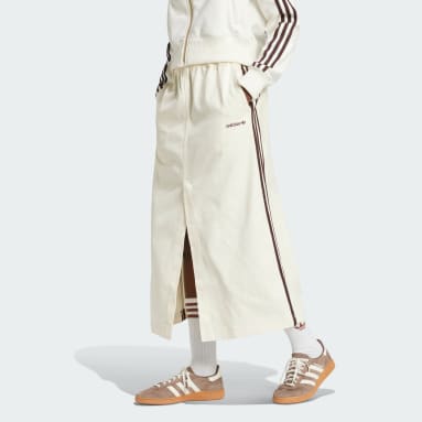 Chân Váy Midi Vải Twill Cotton