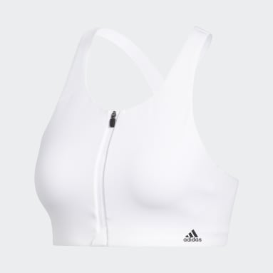 Women Yoga White Ultimate Bra