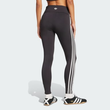 日本未入荷★関税込【adidas】adidas Originals リブ レギンス アディカラー-スリーストライプ