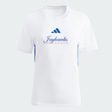 Kansas Jayhawks Essentials 3-Stripes Tee