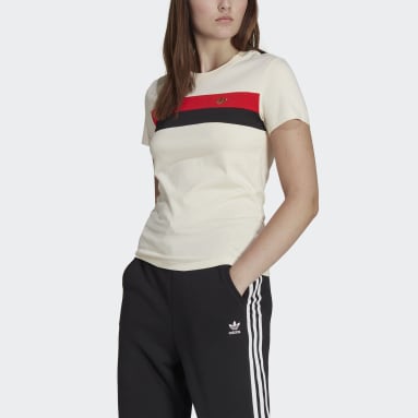 adidas Ski Chic T-skjorte Beige