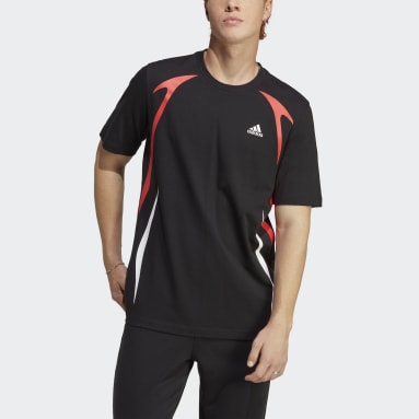 T-shirt Colourblock Nero Uomo Sportswear