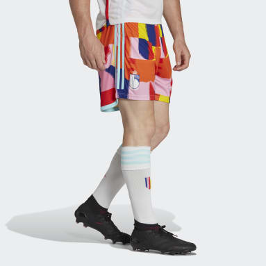 Shorts Visitante Bélgica Multicolor Hombre Fútbol