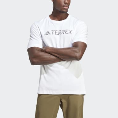Men TERREX White Terrex Classic Logo Tee