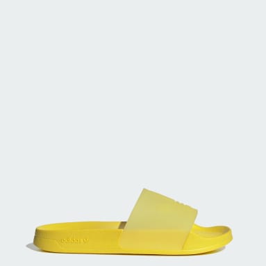 Männer Originals adilette Gelb