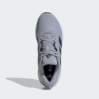 Tenis adidas grises hombre deals
