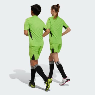 Ensemble Gardien de but Domicile Real Madrid 23/24 Enfants Vert Enfants Football