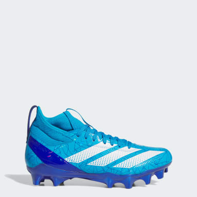 All blue football cleats cheap