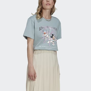 Polo Disney Estampado Plomo Mujer Originals