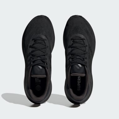 Men Running Black Supernova 3 Running Shoes