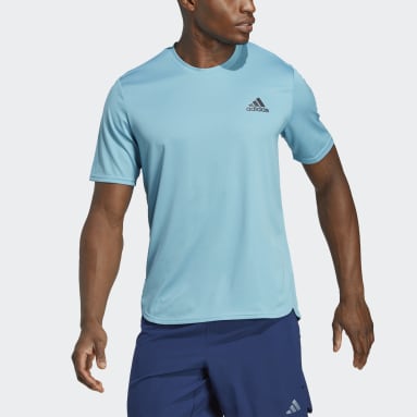 ผู้ชาย เทรนนิง สีน้ำเงิน เสื้อยืด AEROREADY Designed for Movement