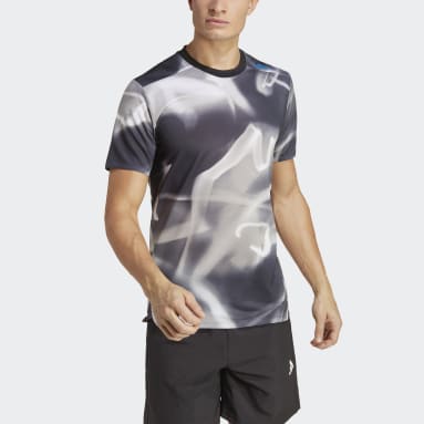 Designed 4 Training HEAT.RDY Allover Print HIIT Training Tee Szary