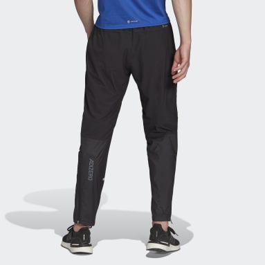 Mens Dry 100 breathable running trousers  blue