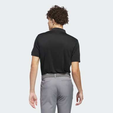 Men Golf Black Adi Performance Polo Shirt