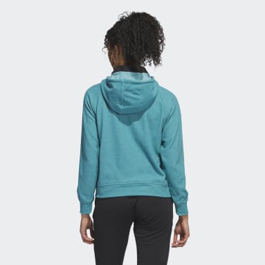Sudadera con capucha Go-To Turquesa Mujer Golf