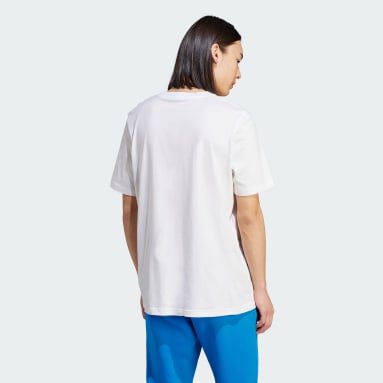 T-shirt Trefoil Essentials Bianco Uomo Originals