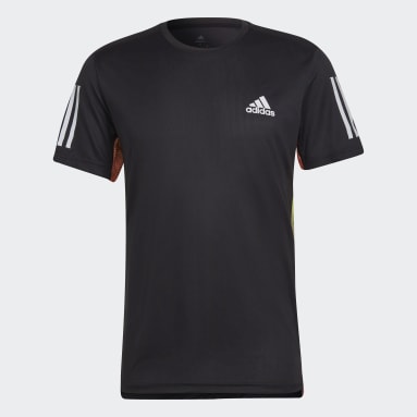 Remera Own the Run Colourblock Negro Hombre Running