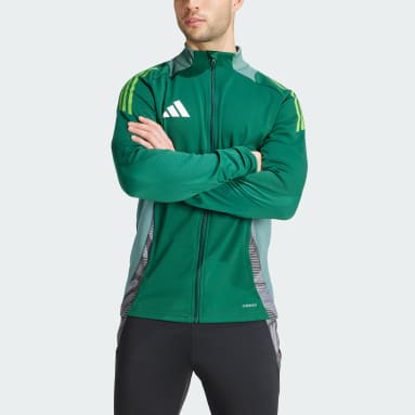 Men Football Green Tiro 24 Competition Training Jacket