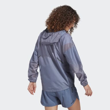 Rompevientos de Trail Running Terrex Agravic Windweave Azul Mujer TERREX