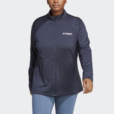 Frauen TERREX TERREX Multi Fleecejacke – Große Größen Blau