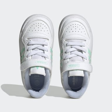 Kinderen Originals wit Forum Low Schoenen