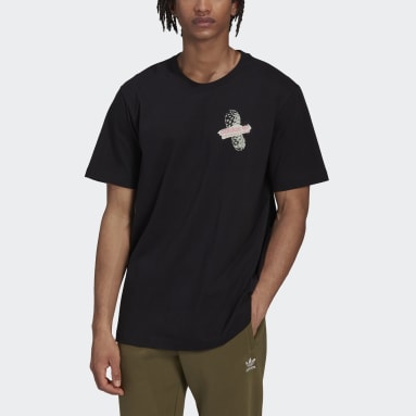 Men Originals Black adidas Adventure Trail Tee