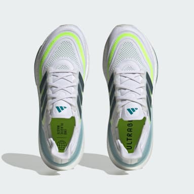 Men's Running White Ultraboost Light Running Shoes