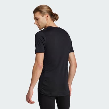 남성 terrex Black 테렉스 엑스페리어 메리노 150 베이스레이어 반팔 티