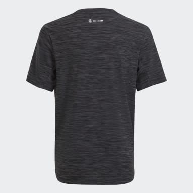 Jungen Sportswear AEROREADY Heather T-Shirt Grau