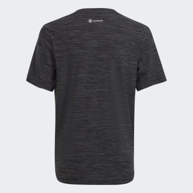 Camiseta AEROREADY Heather Gris Niño Gimnasio Y Entrenamiento