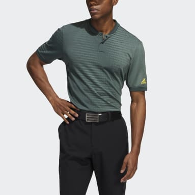 Männer Golf Statement Seamless Poloshirt Grün