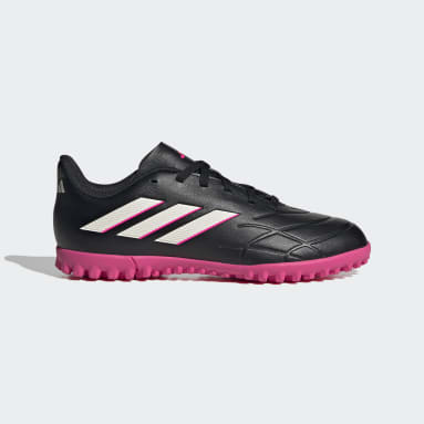 Guayos Copa Pure.4 Pasto Sintético Negro Niño Fútbol