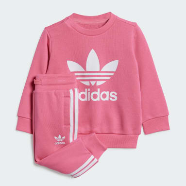 Ensemble bébé fille Adidas rose