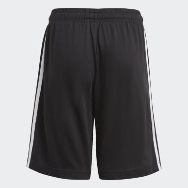 Shorts adidas Essentials 3 Franjas Negro Niño Sportswear