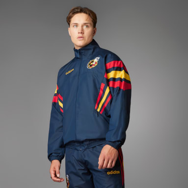 Fodbold Blå Spain 1996 Woven træningsjakke