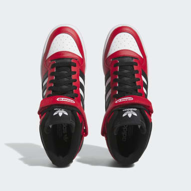 Men's Originals Red Forum Mid Shoes