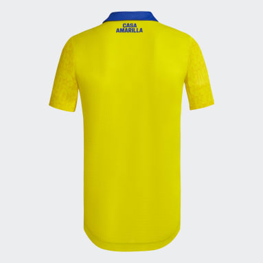 Tercera Camiseta Oficial Boca Juniors 22/23 Amarillo Hombre Fútbol