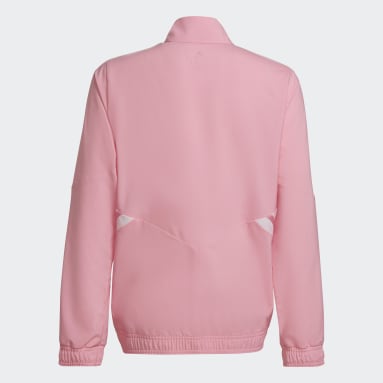 Kids Football Pink Condivo 22 Presentation Jacket