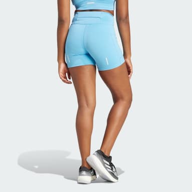 Women's Running Shorts, Blue