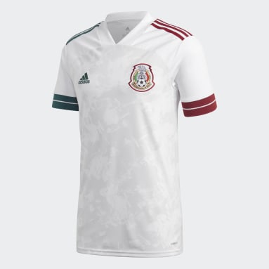 Men's Soccer White Mexico Away Jersey