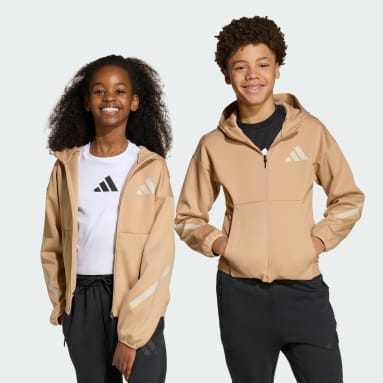 adidas Z.N.E. Track Top mit Kapuze und durchgehendem Reißverschluss