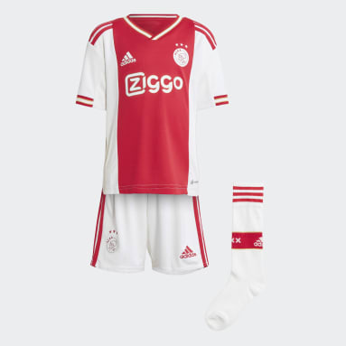 Mini kit Domicile Ajax Amsterdam 22/23 Rouge Enfants Football